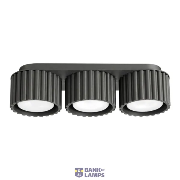 Ceiling lamp AURA 3 black Gx53 image 1