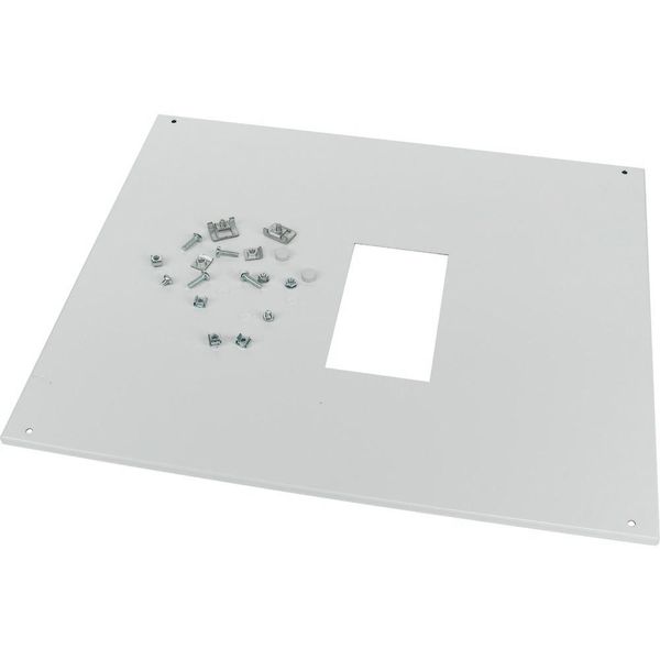 XMN332406CV1 Front cover, +mounting kit, for NZM3, vertical, 3p, HxW=600x600mm, grey image 5