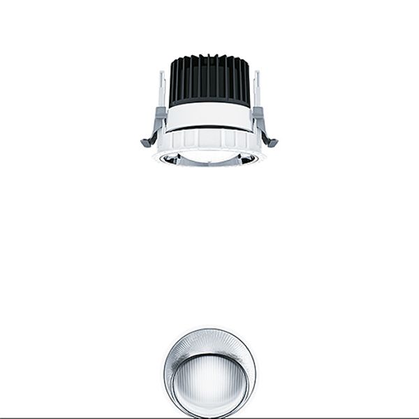 P-INF R100WW 1000-940 LDO AL TL - LED ceiling-recessed luminaire image 1
