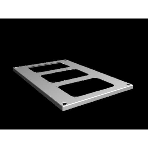 VX Roof plate, WD: 400x600 mm, for cable entry glands image 2