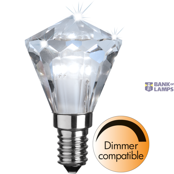 LED Lamp E14 P45 Diamond image 1