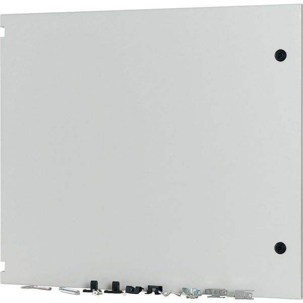 XTMPIX16FD-H550W425 Front door for IZMX16, fixed, HxW=550x425mm, IP55, grey image 5