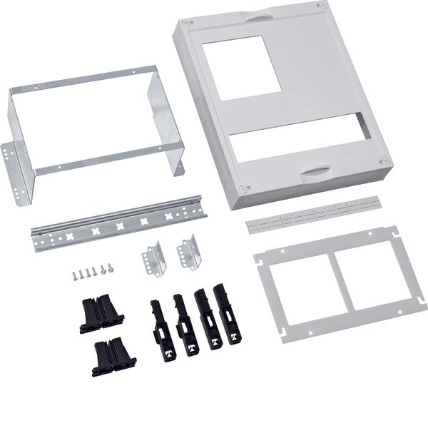 Assembly unit,universN,300x250mm,for 2 measurement instruments 96x96mm image 1