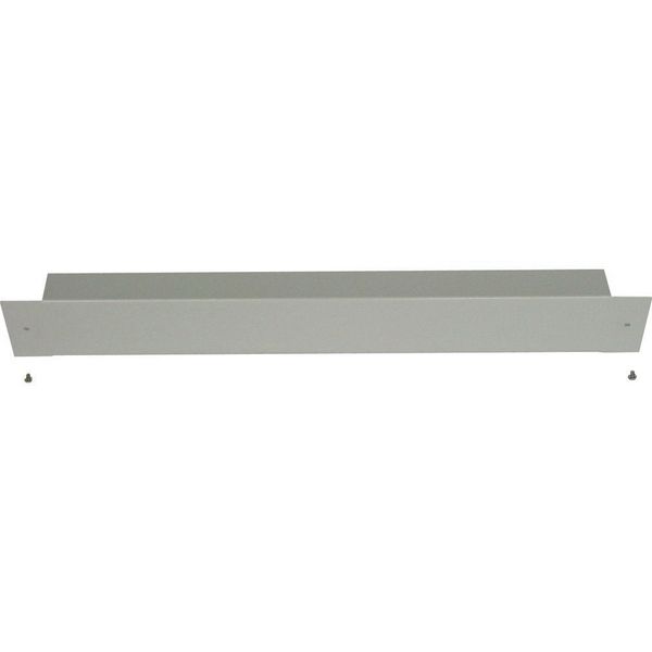 XLSPL1F8 Plinth, front plate for HxW 100 x 800mm, grey image 3