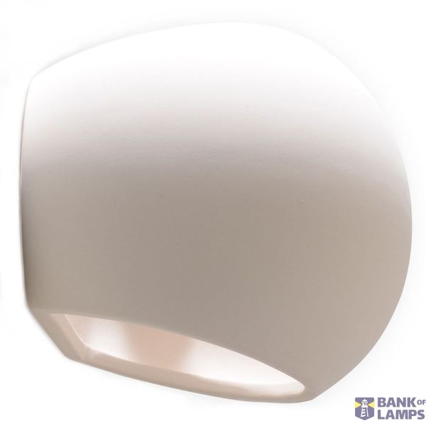 CERAMIC WALL LAMP GLOBE E27 1X60W IP20 image 3