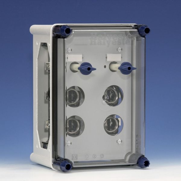 Distr. encl. 2x2 DII with RSD 25 incl. bus bars image 2