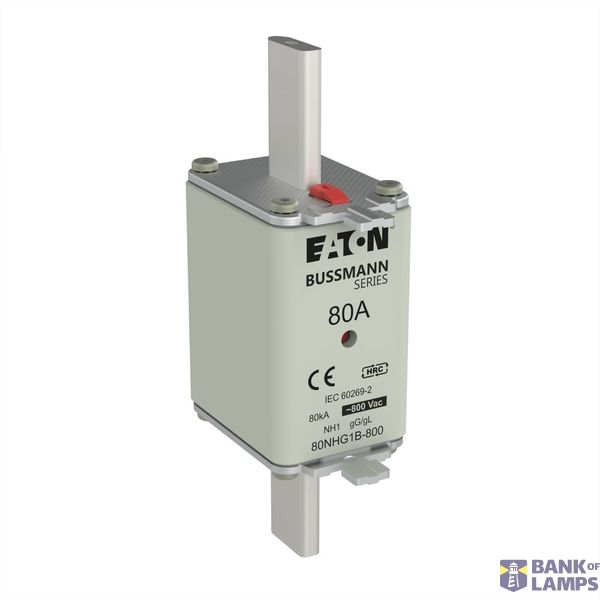 Fuse-link, LV, 80 A, 800 V AC, NH1, Class gG/gL image 6
