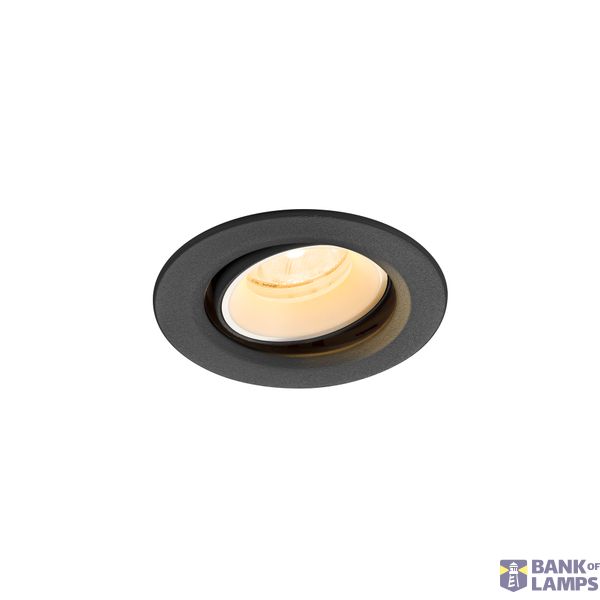 NUMINOS© MOVE XS, recessed CL, 3000K, 20ø, IP20, round bl/wh image 1