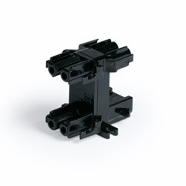 NAD2.B | Distribution block 2-pole, black image 1