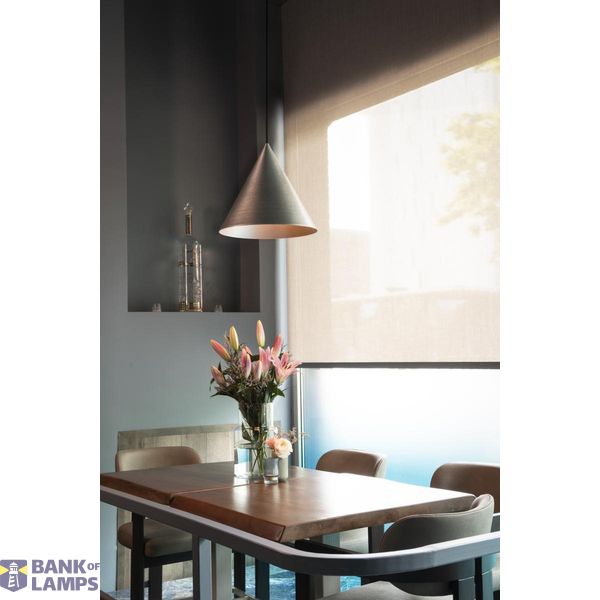 MAGICO 38, Pendant Light, E27, Pendant length 180cm 10W, alu image 1