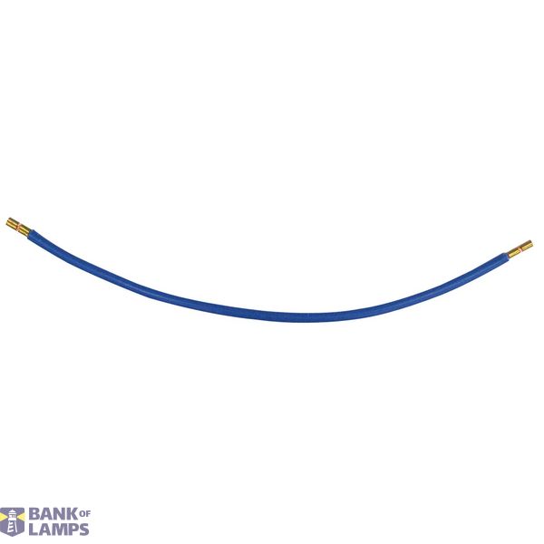 Insulated wire, 6mm ý, blue, both sides with ferrule image 1