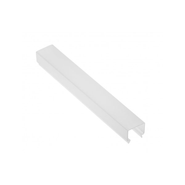 Diffuser, for profile GLAX MINI, rectangular, milky, 3 m image 1