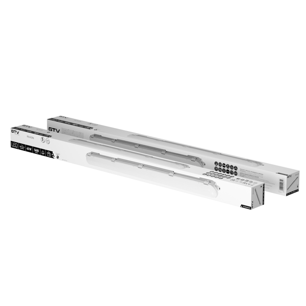 Hermetic LED luminaire REXION, 40 W, 5600 lm, AC220-240V, 50/60 Hz, PF>0.9, RA>80, IP65, 120 cm image 3