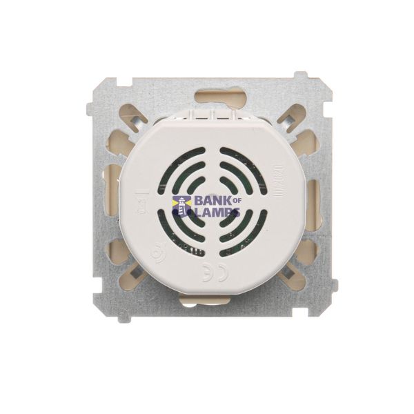 Double equipontential socket, (module), Screw terminals 2.5, 4, 6 mm2, white image 1