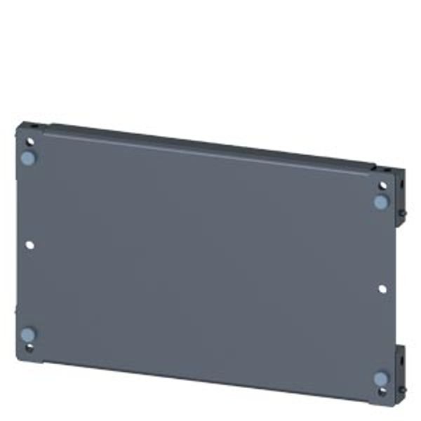 SIVACON, mounting plate, mounting with bracket, H: 200 mm, W: 400 mm, zinc-plated The SIVACON image 2