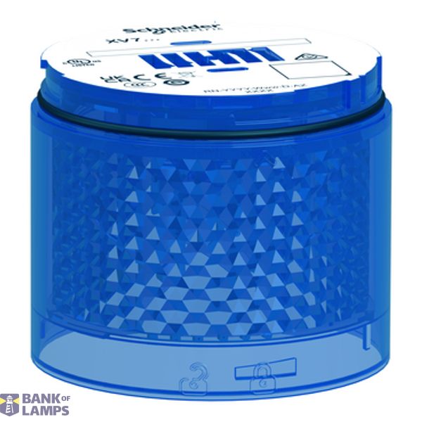 Flashing Blue Colored lens image 1