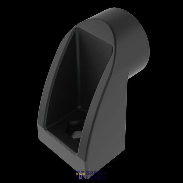End piece for handrail PA6 black image 1