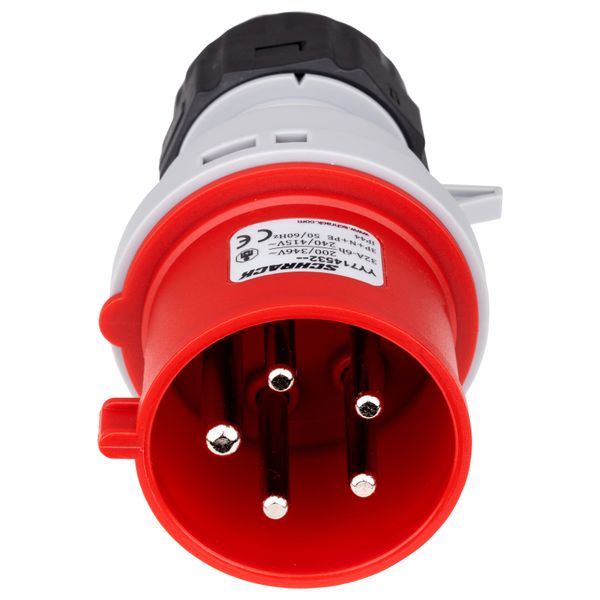 CEE-Plug, 5-pole, 32A, 400V, IP44 image 3