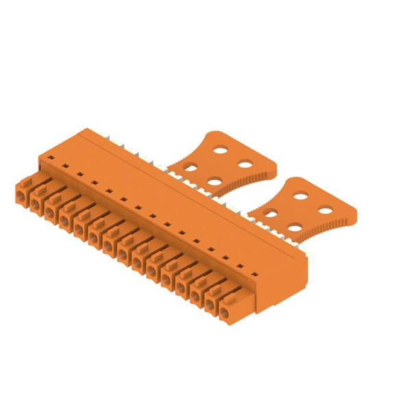 PCB plug-in connector, female plug, 3.81 mm, Number of poles: 15, 180°, PUSH IN with actuator, Clamping range, max. : 1.5 mm², Box image 4