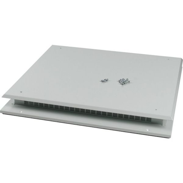 XTSZPTAV-W1000 Top plate for OpenFrame, ventilated, W=1000mm, IP31, grey image 6