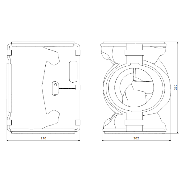 INSULATION SHELL COOLING MAGNA3 DN40 F image 2