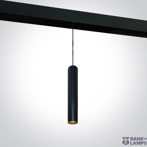 42130BL/W/V WHITE DALI 9W PENDANT CCTV 48V IP20 DARK LIGHT image 1