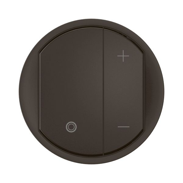 COVER FOR DIMMER 1-10V WITH NEUTRAL BLACK CELIANE image 4