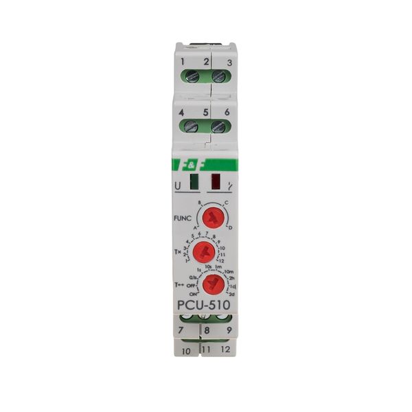 time relay, contact: 2xNO/NC; 230V AC / 24 V AC/DC image 2
