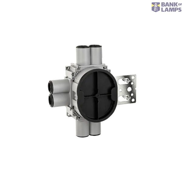 BUILT-IN WALL BOX 1,5 21/24mm 6-INLETS VERTICAL 48-PACK image 1