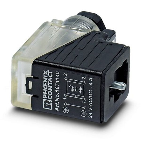 SACC-V-3CON-PG9/BI-1L-S - Valve connectors image 1