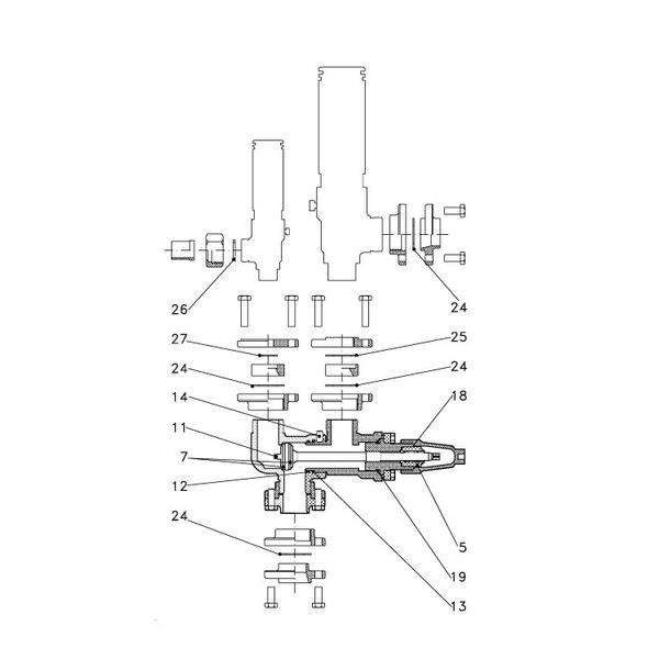 REPAIR KIT DSV32(SFV 15-20-25)(GASKETS)# image 1