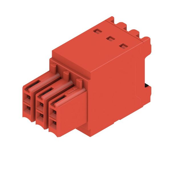 PCB plug-in connector, female plug, 3.50 mm, Number of poles: 6, 180°, PUSH IN with push button, Clamping range, max. : 1.5 mm², Box image 1