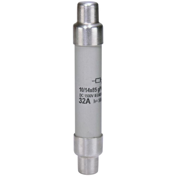 10/14x85 gPV 25A 1500V DC fuse image 1
