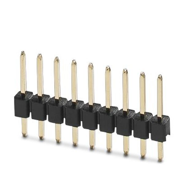 PSTD 0,65X0,65/9-1-2,54 - Pin strip image 1