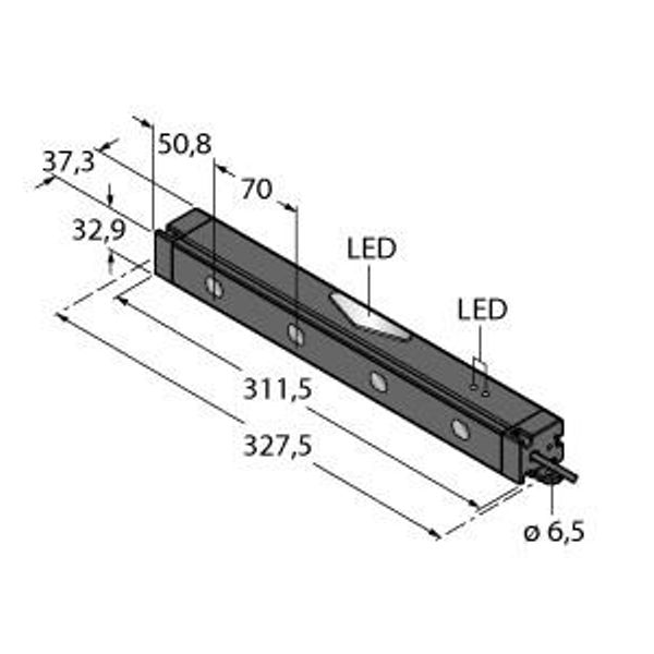 Pick-to-Light Placement Sensor   PVL225P image 1