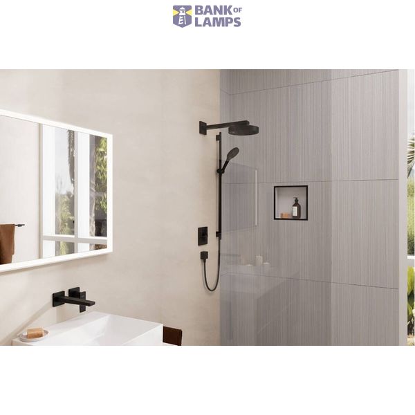 HG FixFit Square wall outlet DN15 RV MB image 1