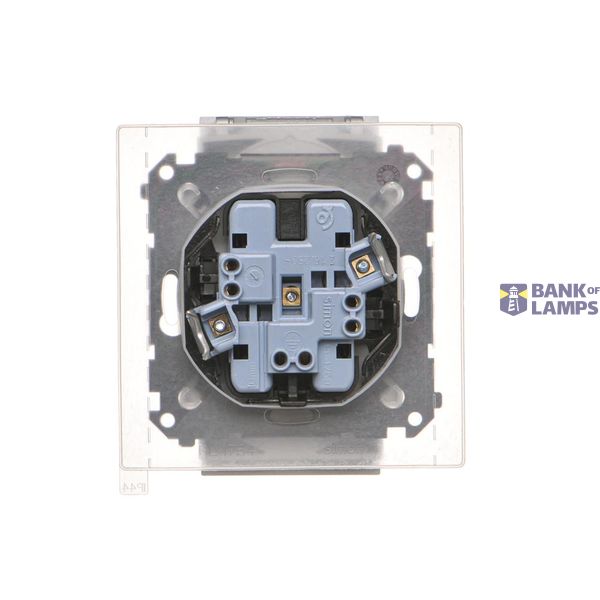 Loudspeaker socket, cream white/electro white image 1