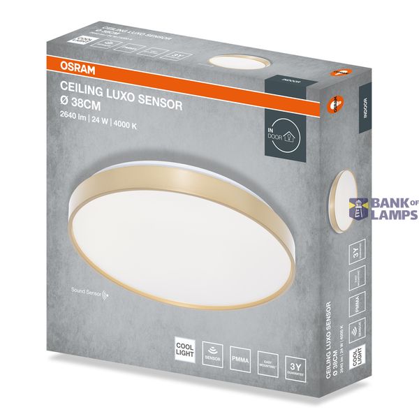 CEILING LUXO SEN 24W 840 IP20 GD OSRAM image 2