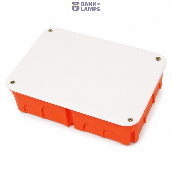 Square Junction Box Lid 155x105 IP30 image 2