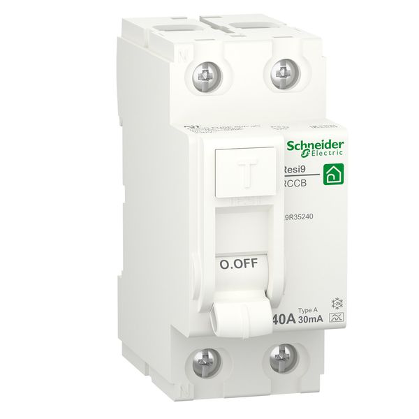 RESI9  2P 40A 30MA A image 1