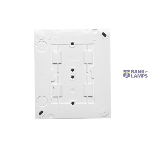 Double frame, Simon 24, IP20/IP44, white image 1