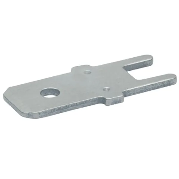 Faston plug, 6.3 x 0.8 mm, L 16 mm, uninsulated, angled, 2030 image 1