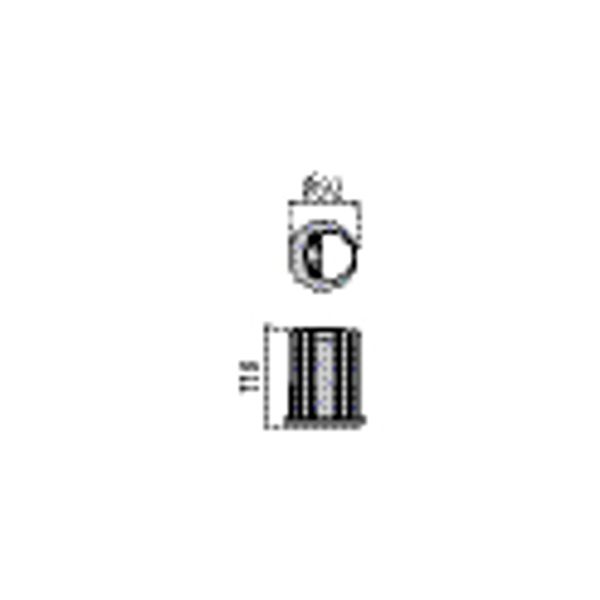 ADAPTER Ø42×46 TO 76MM ANTHRACITE image 3