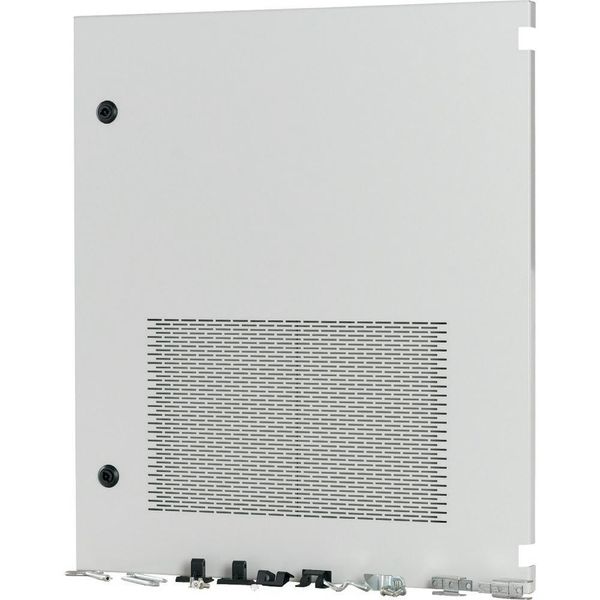 XTSZDSQV3R-H700W600 Section wide door, ventilated, right, HxW=700x600mm, IP31, grey image 2