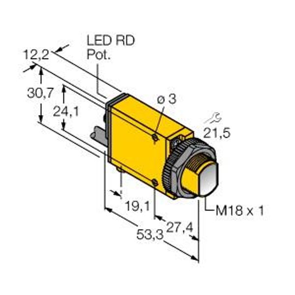 Photoelectric Sensor Convergent Mode Sensor   SM312CV2 image 1