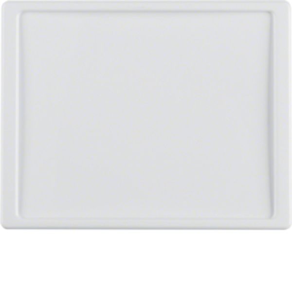 Centre plate for nurse call system, arsys, p. white glossy image 1