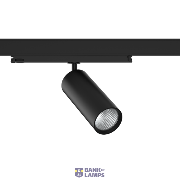 Azure 2 3-Circuit Track-mount Spot Light 32W 15° 3000K BLK DALI image 1