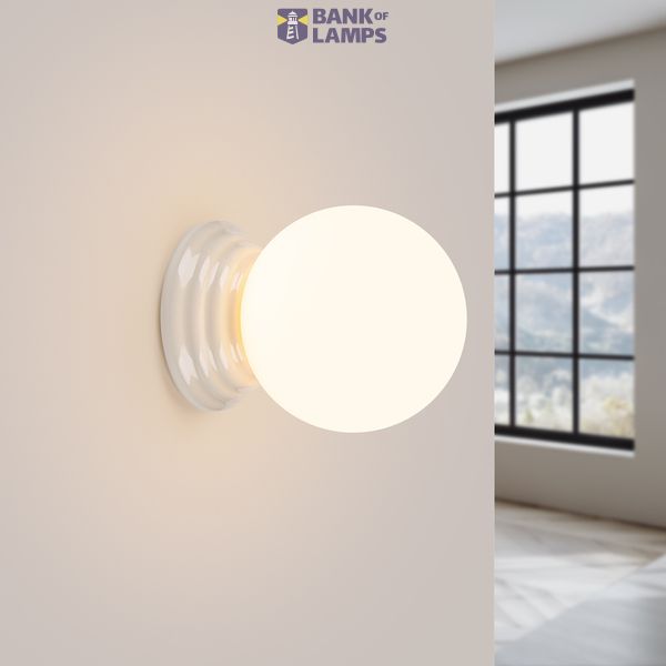 Wall lamp ZORI white IP44 image 8