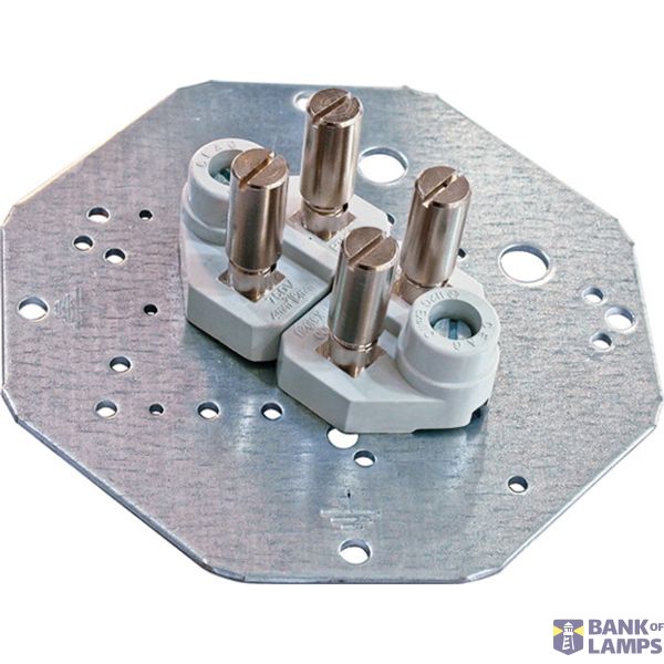 MOUNTING PLATE WITH 4X4MM TERMINALS BC31 image 2