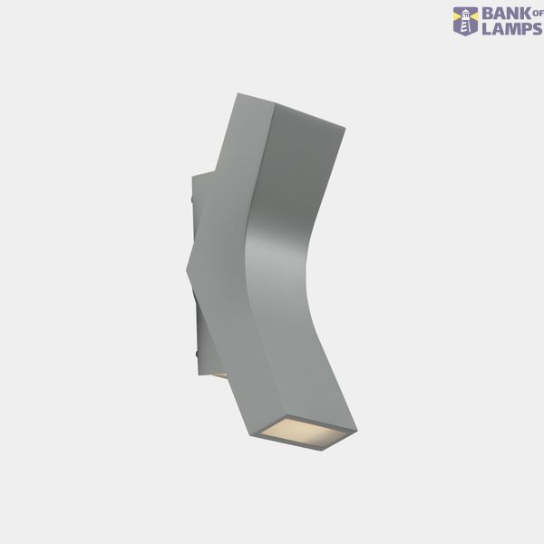 Wall fixture Bend LED 9W 239lm 3000K Silver image 1